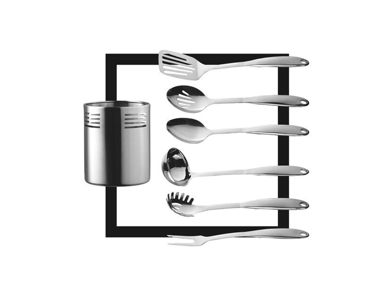 Image of messerstahl 7-piece kitchen tool set