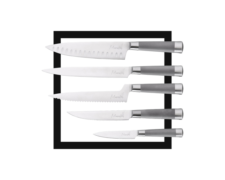 Image of messerstahl 5-piece gourmet knife set