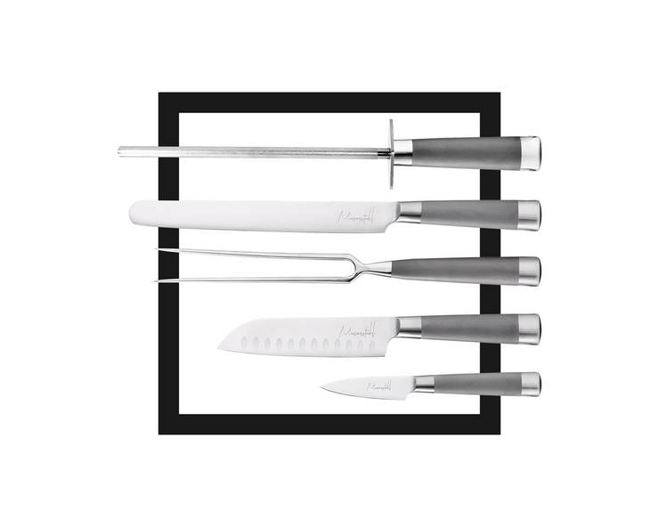 Image of messerstahl 5-piece completer knife set