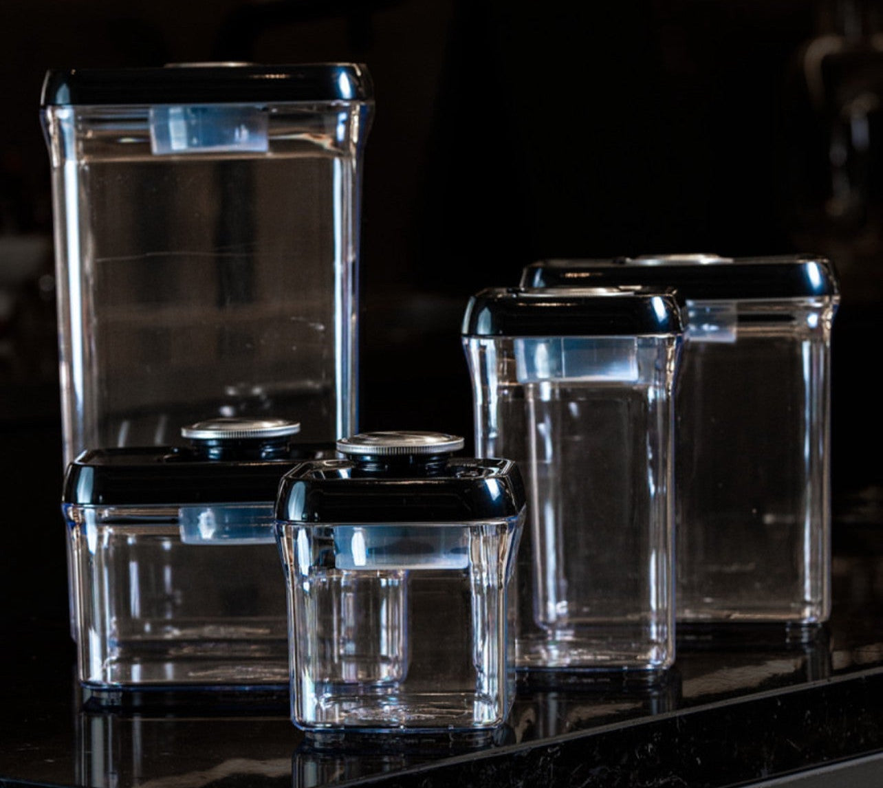 Vacuum Storage Containers - 10 Piece Set - Lifetime Guarantee